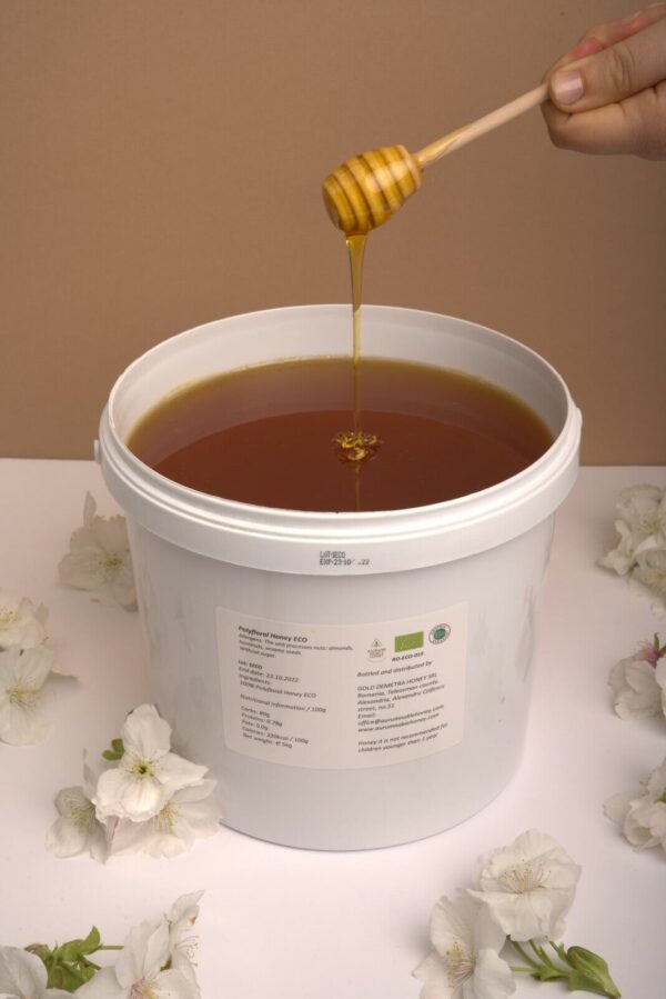 Organic Raw Unfiltered Wild Flower Honey 1.5 kg - Image 5