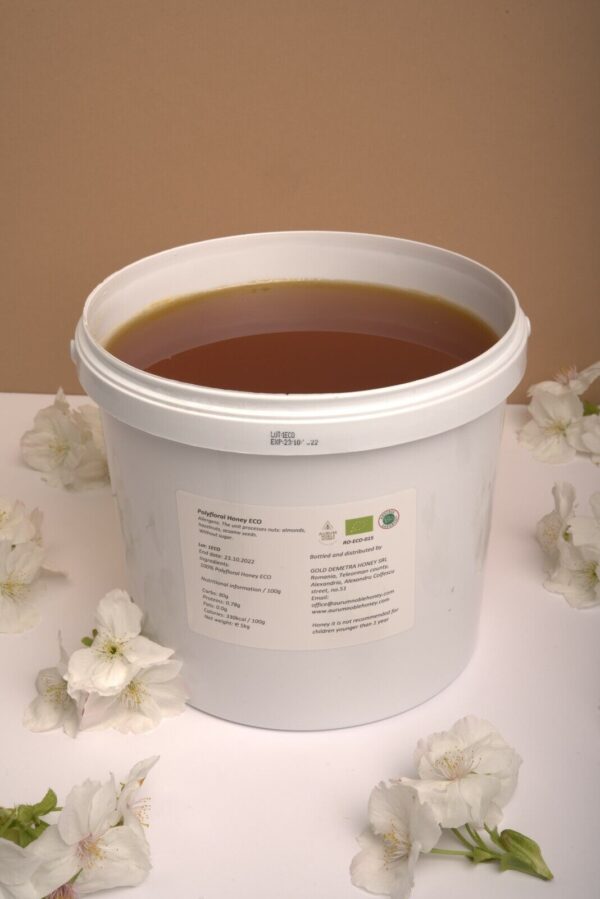 Organic Raw Unfiltered Wild Flower Honey 1.5 kg - Image 4